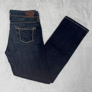 BKE Straight Leg Denim Blue Jeans